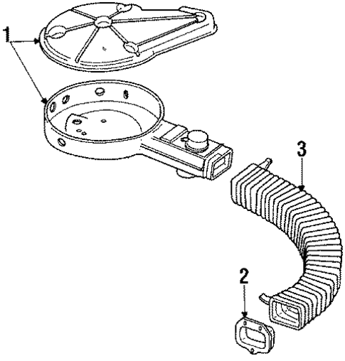 Air Inlet for 1986 Jeep Scrambler #0