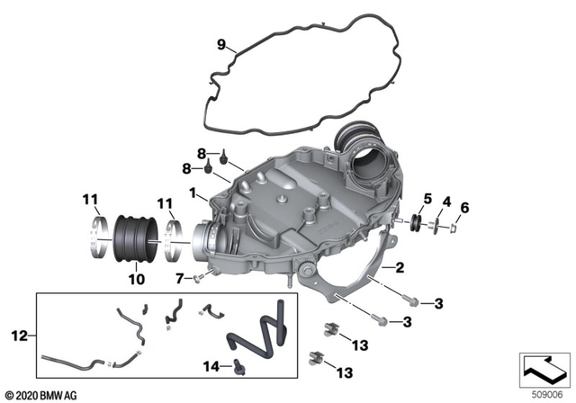 61278662930 - : Holder for BMW-Motorrad Image