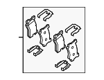 58101J6A10 - : Brake Pads Front for Genesis: G90 Image