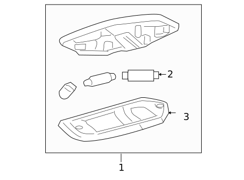 Interior Lamps for 2008 Ford F-150 #3