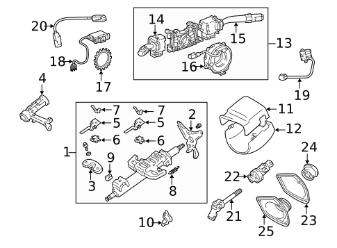 Gear Shift Control for 2001 Lexus RX300 #0