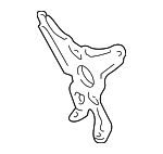 4589106040 - Steering: Column Assembly Bracket for Lexus: ES300, RX300 Image