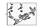 4525048010 - Steering: Column Assembly for Lexus: RX300 Image