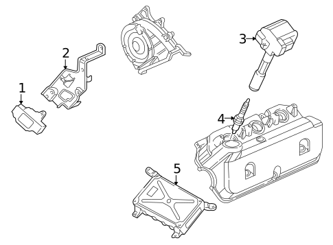 Ignition System for 2001 Acura RL #0