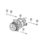 6107093AA - Air Conditioners and Heaters: Flat Washer for Mopar Image image