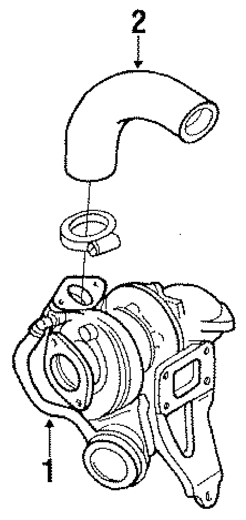Turbo Charger for 1990 Ford Probe #0