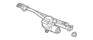 8W1955023C - Body: Windshield Wiper Motor for Audi Image