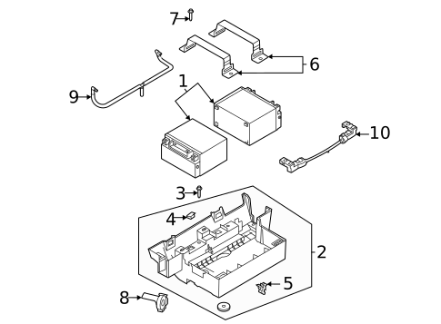 Battery for 2022 Ford F-150 #1
