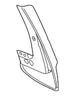 CAS100930 - Accessories: 1995-2002 Land Rover Range Rover - Mud Guard for Land Rover: Range Rover Image