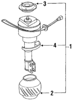 20600AC110 - Suspension: Strut for Subaru Image