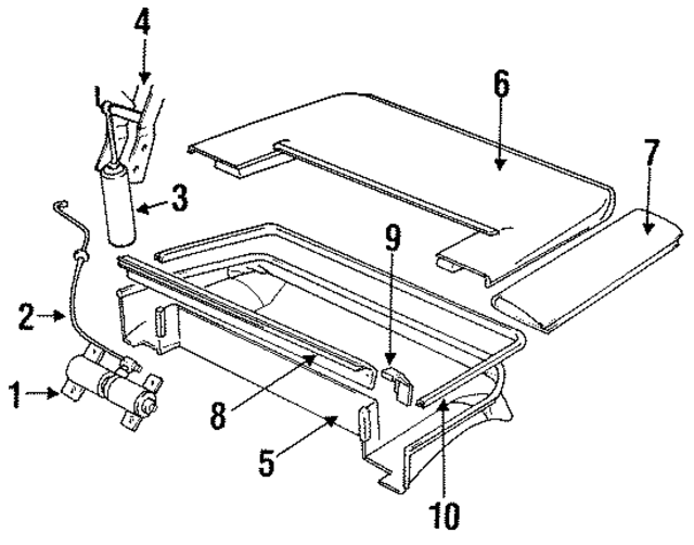 E3ZZ76533A00A - Body: Motor for Ford Image