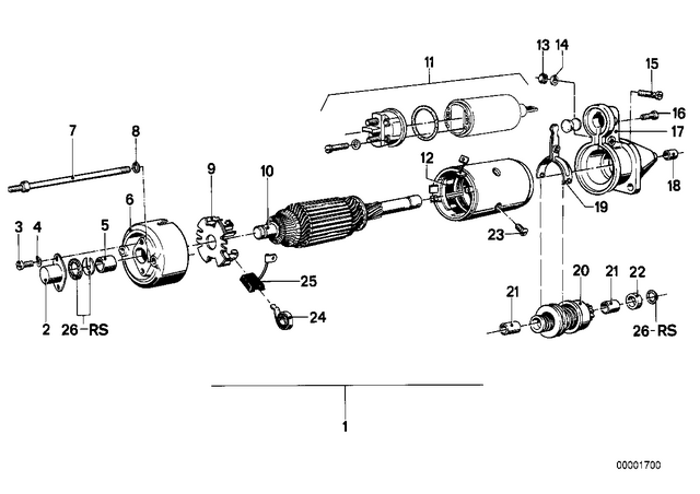 12411722916 - Engine Electrical System: Bushing -  for BMW-Motorrad Image