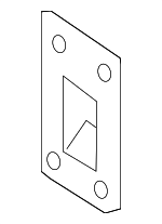 5Q0804474A - Body: End Plate for Volkswagen: e-Golf, Golf, Golf Alltrack, Golf R, Golf SportWagen, GTI, Jetta Image