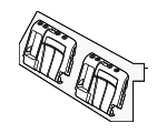 89300NI040WGU - Body: Seat Back Assembly for Hyundai Image