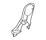 89198GI000NNB - Body: Inner Cover for Hyundai Image