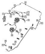 1BP02298AA - Brakes: Anti-lock Brakes Sensor, Bproauto, Left for Mopar Image