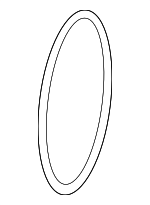 94610732275 - Engine: Oil Filter Housing O-Ring for Porsche: Cayenne, Macan, Panamera Image