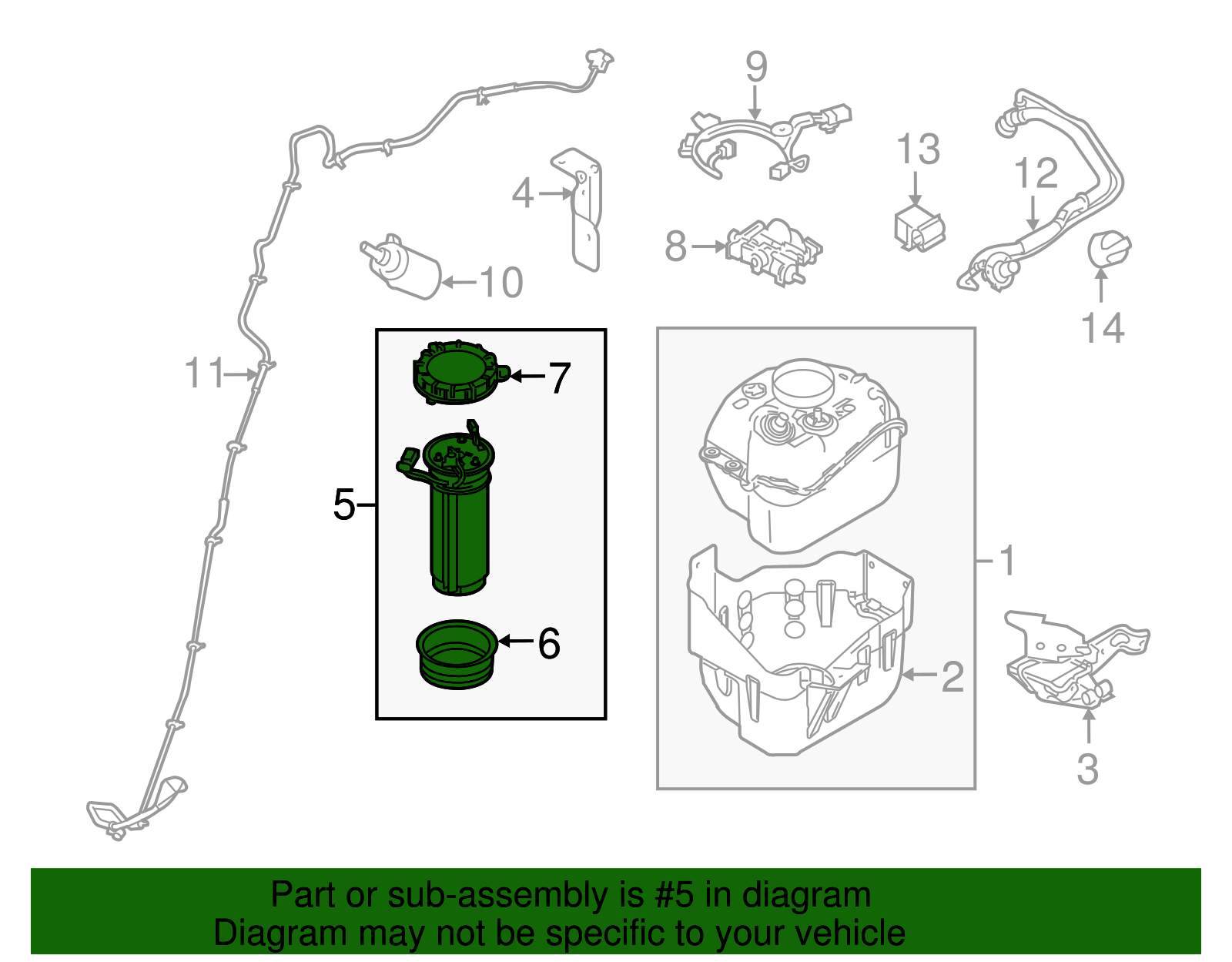 2011-2016 Ford Diesel Exhaust Fluid (Def) Pump BC3Z-5J225-L | OEM Parts ...