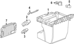 85095570 - Body: Compartment Box for GM Image
