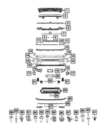 68589027AC - Frame, Bumper and Fascia: Front Bumper Beam for Mopar Image