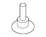 30622887 - Body: Air Guide Screw for Volvo Image