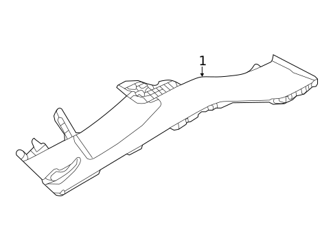 Interior Trim - Quarter Panels for 2022 Hyundai Tucson #0