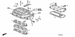 17108RDJA00 - Engine: SPACER, IN. MANIFOLD for Honda Image