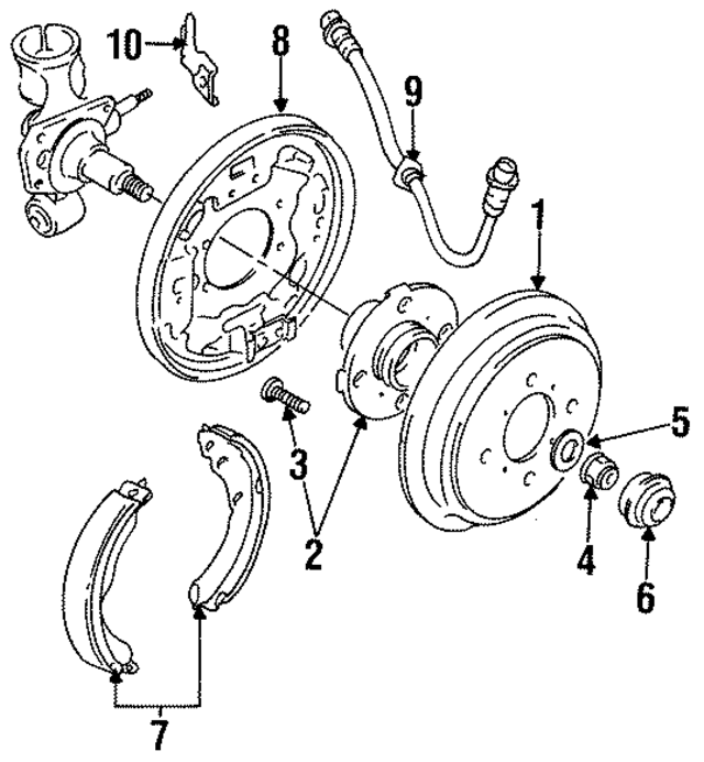 96066531 - Brakes: Brake Drum for GM Image