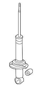 52611SCVA91 - : 2007-2010 Honda Element - Shock Absorber Unit Rear for Honda: Element Image