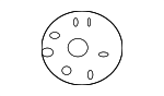 90364S5DA01 - Suspension: Suspension Strut Mount Nut for Honda Image