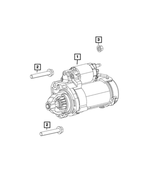 R6029818AB - Electrical: Engine Starter, Remanufactured for Mopar Image