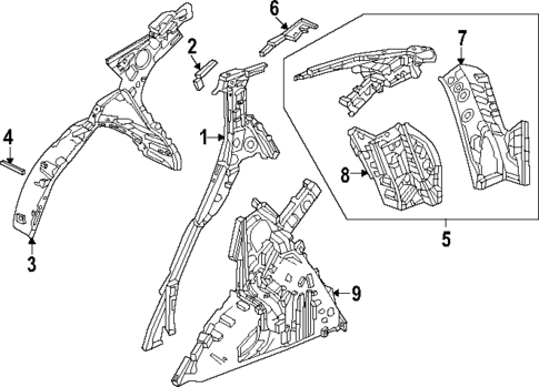 Inner Structure for 2024 Honda CR-V #0