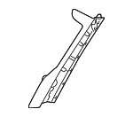 5N0867179D81U - Body: Pull Handle for Volkswagen: Tiguan, Tiguan Limited Image