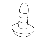 11609457 - Body: Lower Bumper Screw for GM Image