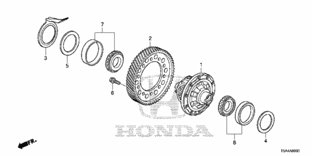 AT Differential for 2016 Honda Fit #0