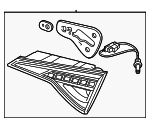 92404E6650 - : Backup Lamp Assembly for Hyundai Image