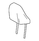 7191006C01C4 - : Headrest for Toyota Image