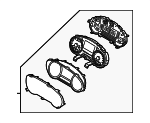 94003E4650 - Electrical: Instrument Cluster for Kia: Soul EV Image
