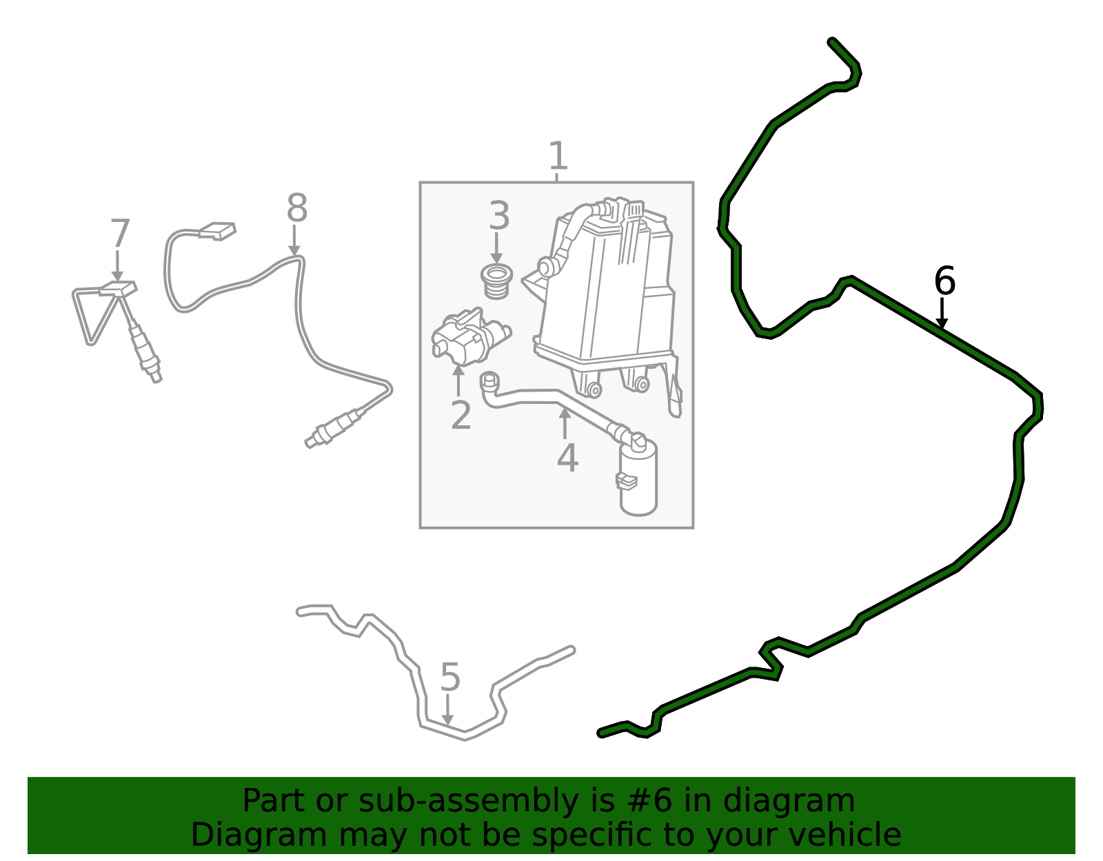 Vacuum Hose - OEM Engine Control Line for BMW | AutoNation Parts