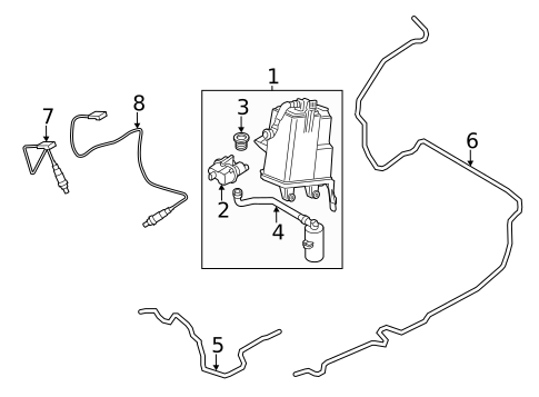 Emission Components for 2015 BMW X5 #0