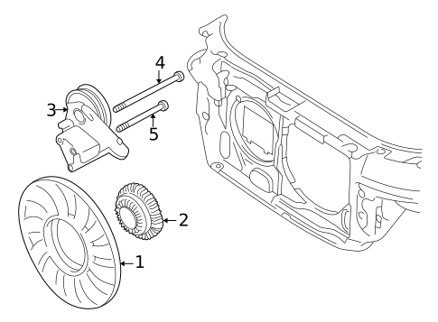 Cooling Fan for 2000 Volkswagen Passat #0