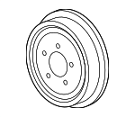 15808572 - Brakes: Brake Drum for Chevrolet: Malibu Image