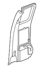 5JJ30ZJ8AD - Body: Door Trim Panel for Ram: Dakota Image