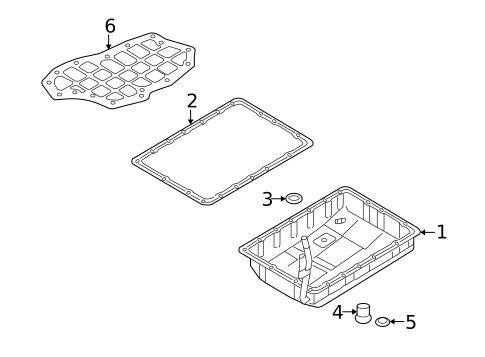 Transmission Parts for 2009 Kia Borrego #0