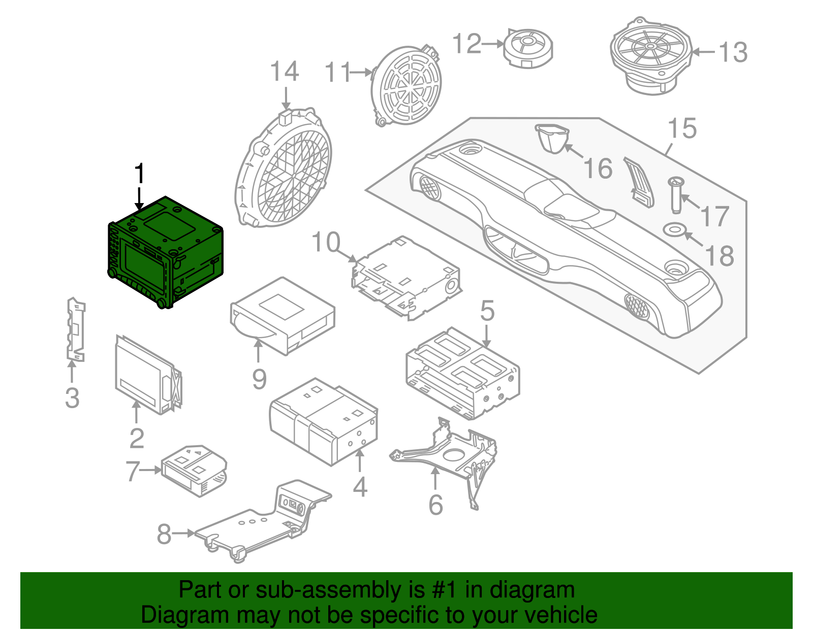 Radio - Porsche (997-642-101-11-FMH)