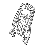 2129102301 - Body: Seat Back Frame for Mercedes-Benz Image