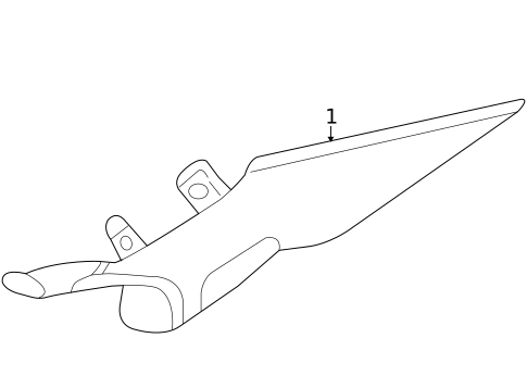 Interior Trim - Quarter Panels for 2006 Ford Fusion #0