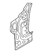 41217111281 - Body: Inner Pillar for BMW: 525i, 525xi, 528i, 528i xDrive, 528xi, 530i, 530xi, 535i, 535i xDrive, 535xi, 545i, 550i, M5 Image