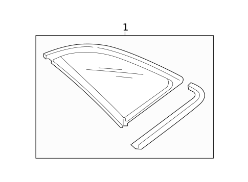 Glass & Hardware for 2025 Audi A8 Quattro #0