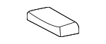 6182512010 - Body: Reinforcement Cushion for Toyota: Camry, Paseo, Prius, RAV4, Solara, Tercel Image